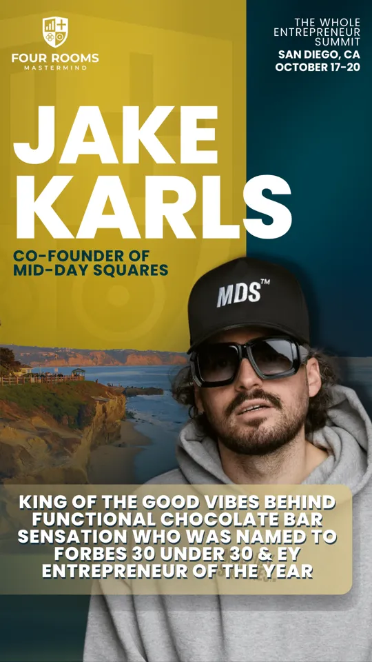 Jake Karls, co-founder of Mid-Day Squares